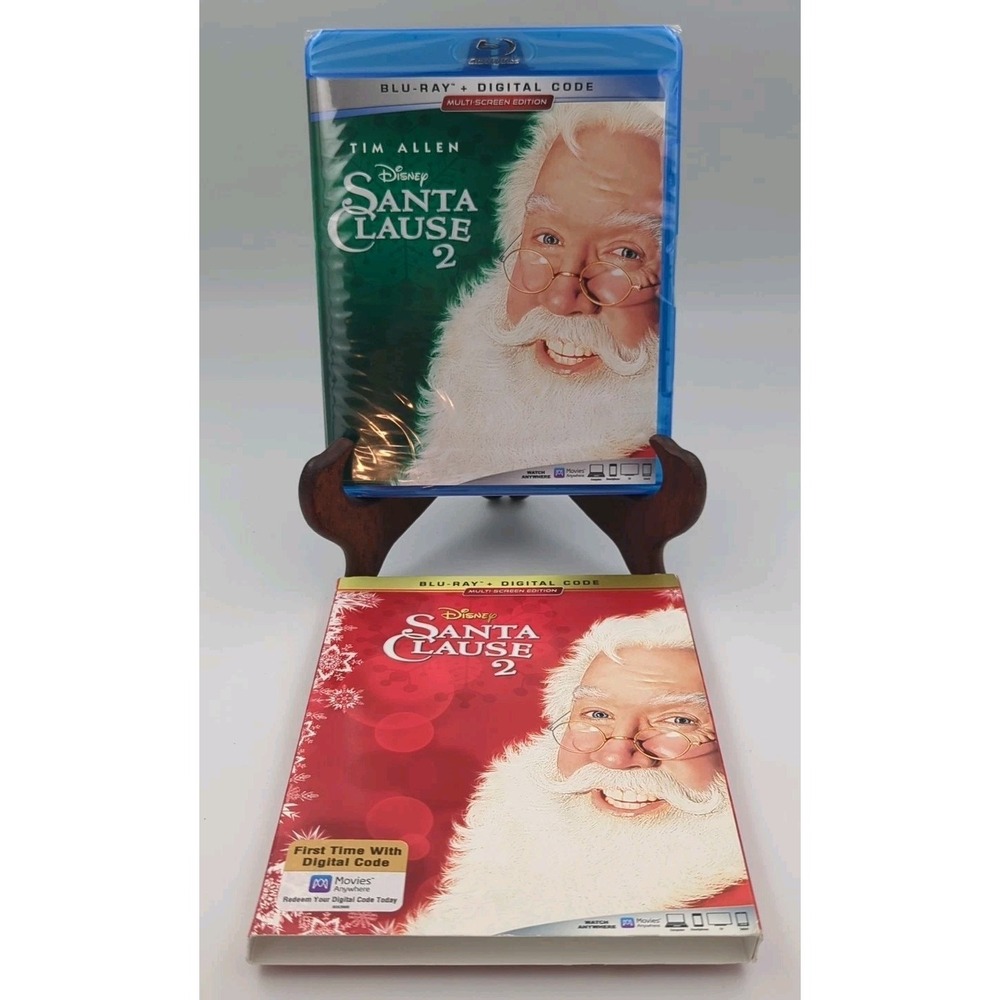 Santa Clause 2 Disney Blu-ray With‎ Slip Cover Disney New Sealed